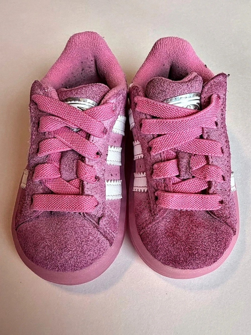 (Baby size: 4) adidas Campus 00s LED Lights Comfort Closure Elastic Lace Shoes